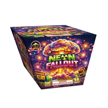 Neon Fallout 28-Shot XL Aerial Cake