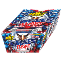 Eagles Flight 250-Shot XL Zipper Aerial Cake