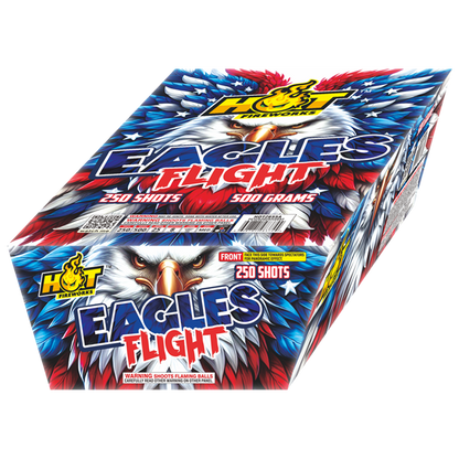 Eagles Flight 250-Shot XL Zipper Aerial Cake