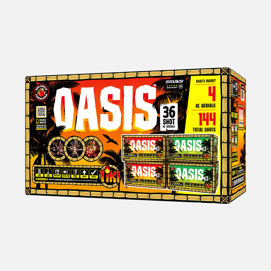 Oasis™ 36 disparos XL® Aerials