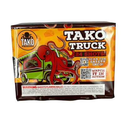Tako Truck 24-Shot Standard Aerial Cake | Case 6/1