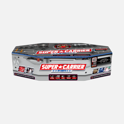 Super Carrier 78-Shot XL Aerial Cake