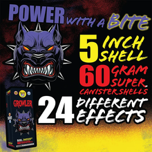 Growler 24-Shot 5 in. Canister Shells