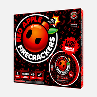 Petardos con ráfaga y final de 16.000 unidades Red Apple® Bombs con 1.000 disparos