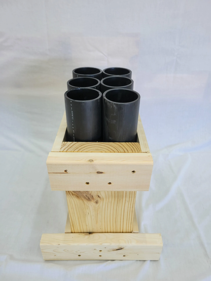 Great Lakes Mortar Racks™ 3 in. 6-Shot 1.3G Display Rack