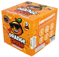 Naranja Crush 9-Disparos V.I.P 18-Disparos Torta Aérea Grande Torta Aérea