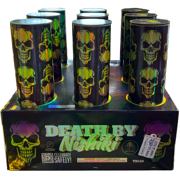 Death by Nishiki 9-Shot XL Aerial Cake