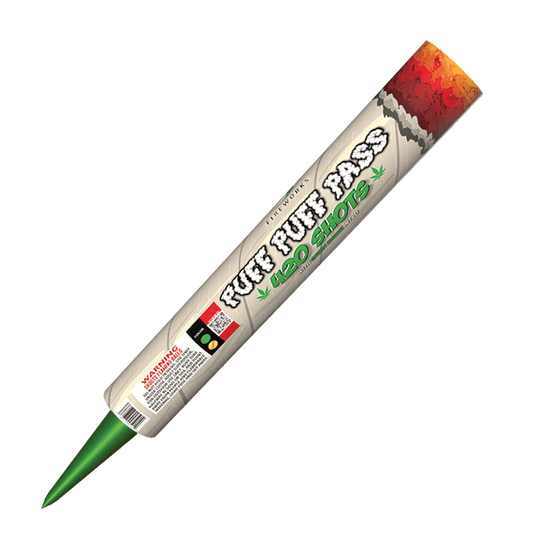 Puff Puff Pass 420-Shot Barrage Roman Candle
