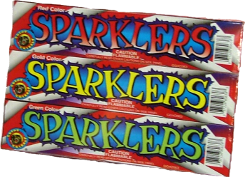 #8 Color Sparkler (12-Pack)