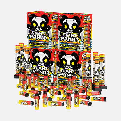 Giant Panda 12-Shot 6 in. XXL Canister Shells