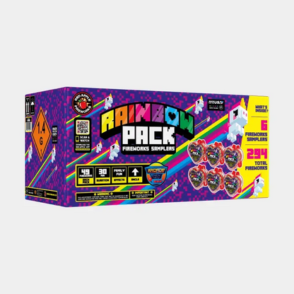 Rainbow Pack Heart Shaped Backpack Samplers®