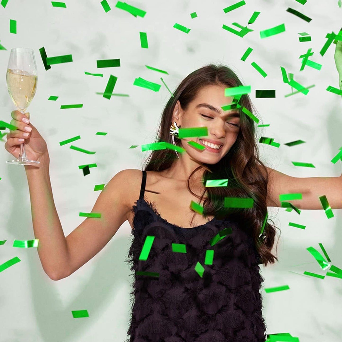 Confetti Popper (12 in, Green Confetti)