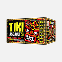 Juego aéreo final grande Tiki® Assault™ de 84 disparos®