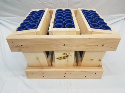 Great Lakes Mortar Racks™ 36-Shot Double Row Fan Rack