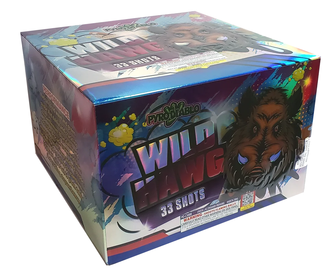 Wild Hawg 33-Shot XL Aerial Cake