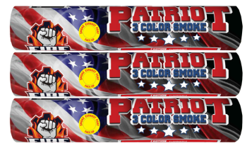 Patriot 3-Color RWB Smoke