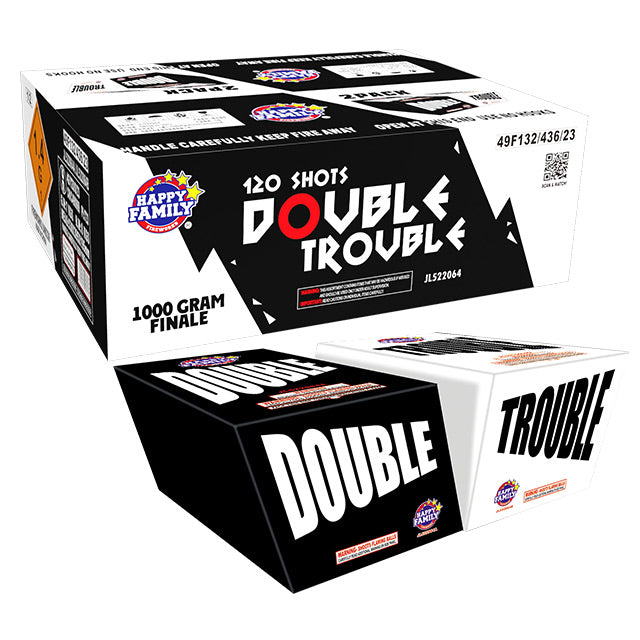 Double Trouble 120-Shot XL Aerial Cake