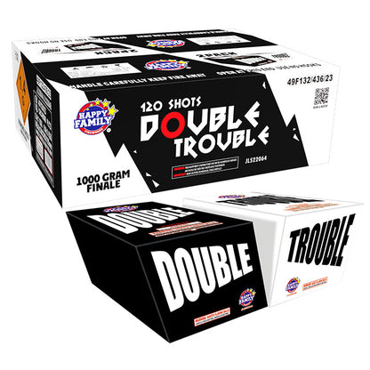Double Trouble 120-Shot XL Aerial Cake