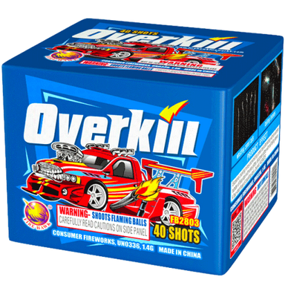 Overkill 44-Shot Standard Aerial Cake