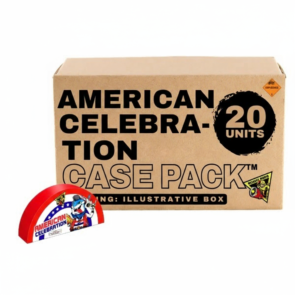 American Celebration Large Fountain | Case Pack™ 20/1