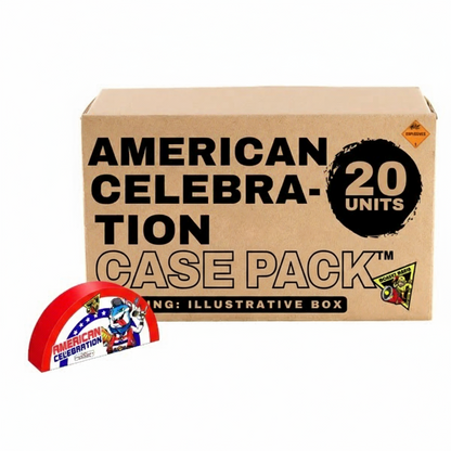 American Celebration Large Fountain | Case Pack™ 20/1
