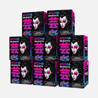 Geisha® 25 Shots Standard Aerials