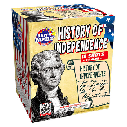 History Of Independence 18-Shot Standard Aerial Cake