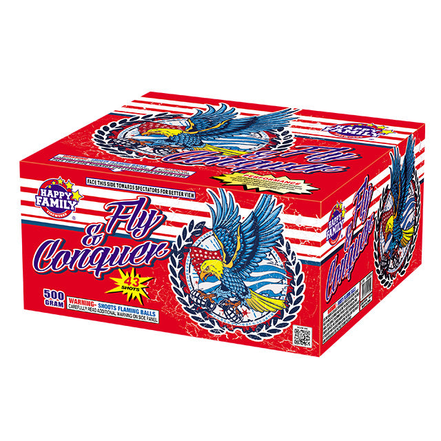 Fly & Conquer 43-Shot XL Aerial Cake