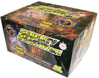 Seventy Second Sensation 42-Shot XL Aerial Cake