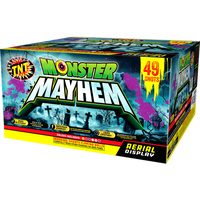 Monster Mayhem 49-Shot XL Aerial Cake