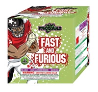 Pastel aéreo estándar de 16 disparos de Fast and Furious