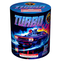 Torta aérea estándar Turbo de 12 disparos