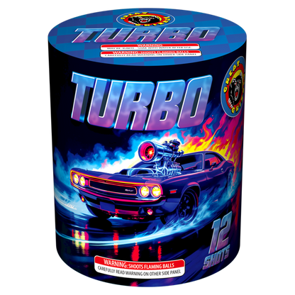 Torta aérea estándar Turbo de 12 disparos