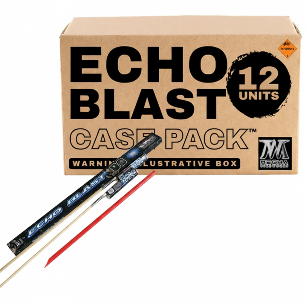 Echo Blast 2-Shot Large Rocket | Case Pack™ 12/1