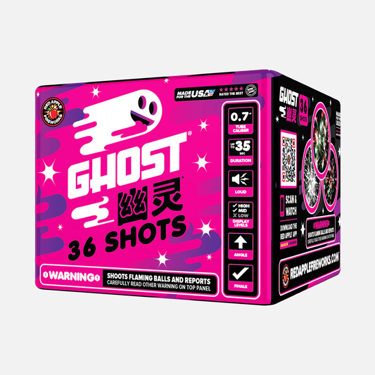Ghost® 36 tiros estándar de fuegos artificiales