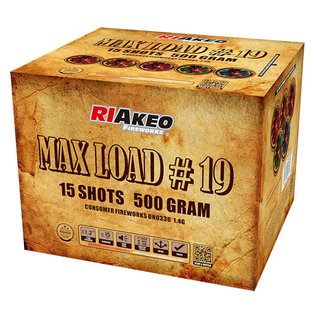 Torta aérea Max Load #19 de 15 disparos XL