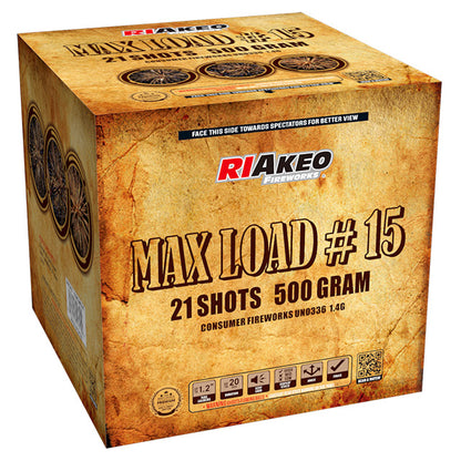 Max Load #15 21-Shot XL Aerial Cake