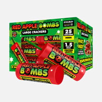 Petardos Red Apple® Bombs M-1000 de 25 disparos en caja