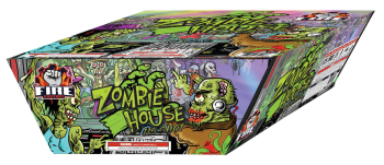 Zombie House 115-Shot XL Aerial Cake