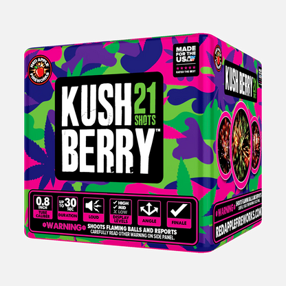 Kush® Berry 21 Disparos Aéreos Estándar