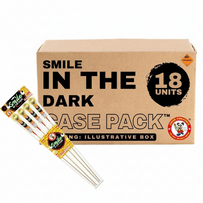 Smile In The Dark 4-Shot Large Rocket | Case Pack™ 18/1