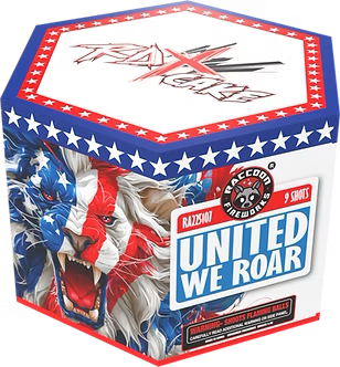 United we Roar 19-Shot XL Aerial Cake