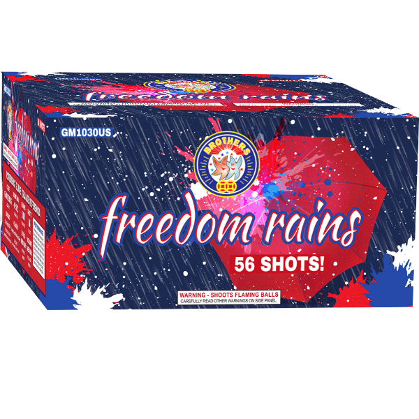 Freedom Rains 25-Shot XL Aerial Cake