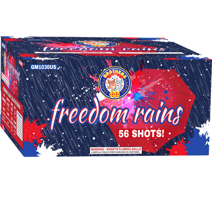 Freedom Rains 25-Shot XL Aerial Cake