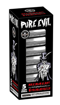 Pure Evil 6-Disparos 5 pulg. Carcasas de Mortero