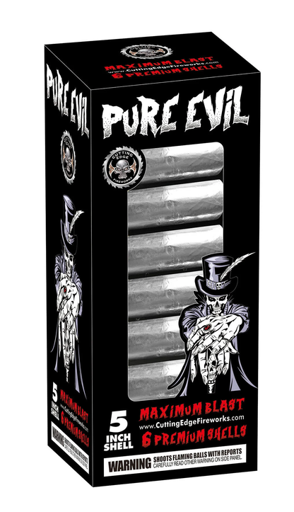 Pure Evil 6-Disparos 5 pulg. Carcasas de Mortero