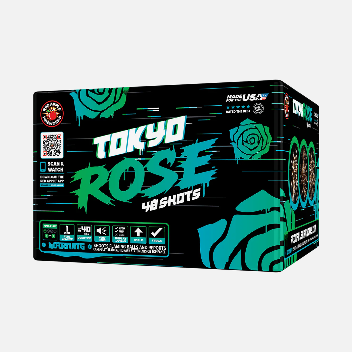 Tokyo Rose 192-Shot XL Aerial Finale Set
