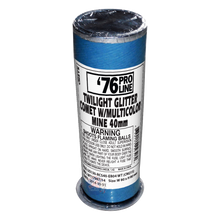 40mm Twilight Glitter Comet w/ Multicolor Mine Single Shot Pro-Line