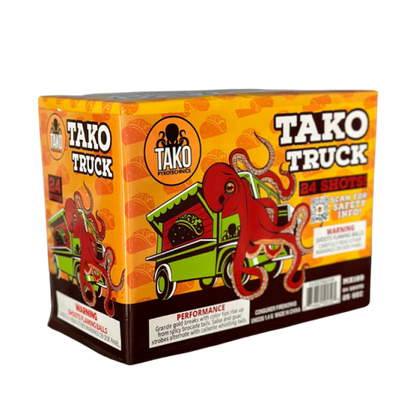 Tako Truck 24-Shot Standard Aerial Cake | Case 6/1