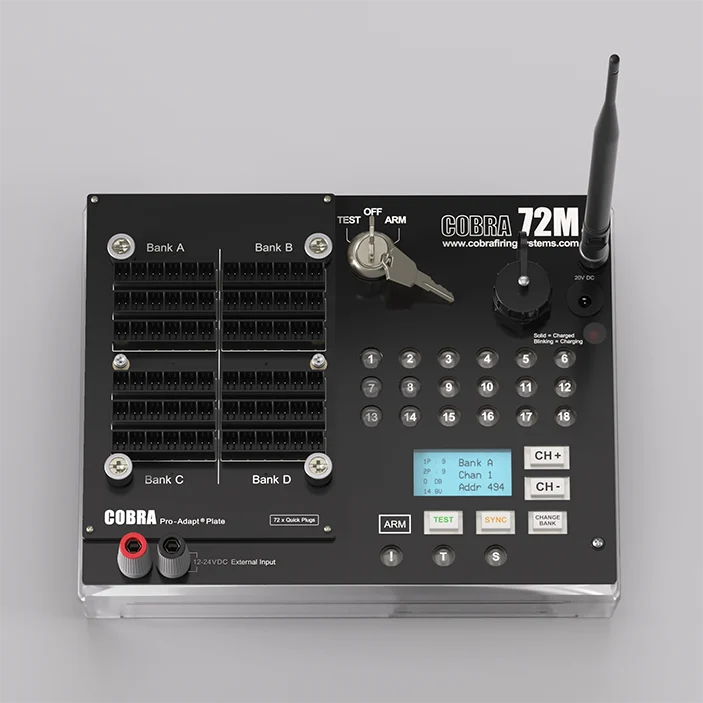 Sistema de Disparo Cobra 72M con QuickPlugs